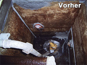 Zisterne undicht! Zisterne undicht!